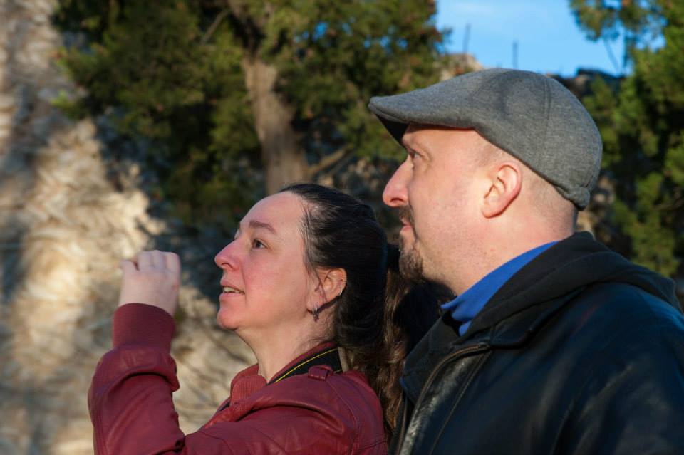 Tracey and Laurence in Provence